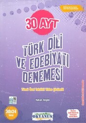 Okyanus Yayınları - Okyanus AYT Türk Dili ve Edebiyatı 30 Lu Deneme Sınavı