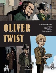 İş Bankası Kültür Yayınları - Oliver Twist - Çizgilerle Klasikler - Charles Dickens