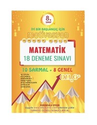 Omage Yayınları - Omage 8.Sınıf Gold Motivasyon Matematik 18 Deneme