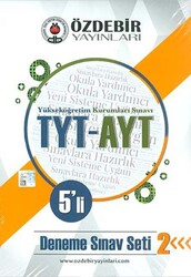 Özdebir Yayınları - Özdebir TYT + AYT 5 Li Deneme Sınav Seti 2