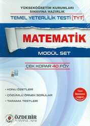 Özdebir Yayınları - Özdebir TYT Matematik Modül Set