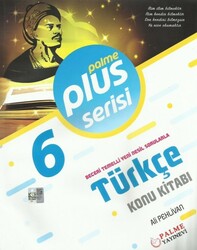Palme Yayınları - Palme 6.Sınıf Plus Serisi Türkçe Konu Anlatım