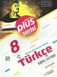 Palme Yayınları - Palme 8.Sınıf Plus Serisi Türkçe Soru Kitabı