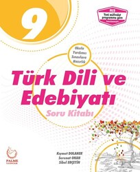 Palme Yayınları - Palme 9.Sınıf Türk Dili ve Edebiyatı Soru Kitabı