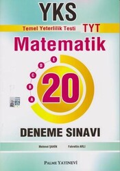 Palme Yayınları - Palme TYT Matematik 20 Deneme