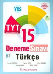 Palme Yayınları - Palme TYT Türkçe 15 Deneme