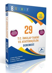 Prf Paraf Yayınları - Paraf 8.Sınıf T.C. İnkılap Tarihi ve Atatürkçülük 29 Deneme