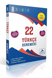 Prf Paraf Yayınları - Paraf 8.Sınıf Türkçe 22 Deneme
