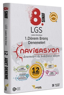 Rasyonel Navigasyon LGS 8.Sınıf Tüm Dersler 12 Deneme