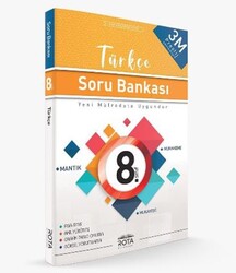Rota Yayınları - Rota 8.Sınıf Türkçe Soru Bankası