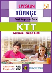 Sadık Uygun Yayınları - Sadık Uygun 5.Sınıf KTT Türkçe