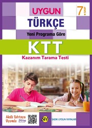 Sadık Uygun Yayınları - Sadık Uygun 7.Sınıf KTT Türkçe