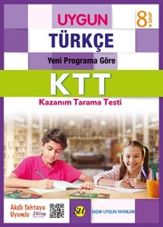 Sadık Uygun Yayınları - Sadık Uygun 8.Sınıf KTT Türkçe