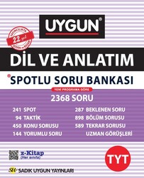 Sadık Uygun Yayınları - Sadık Uygun TYT Spotlu Dil Anlatımı Soru Bankası