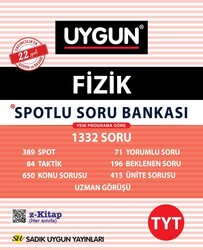 Sadık Uygun Yayınları - Sadık Uygun TYT Spotlu Fizik Soru Bankası