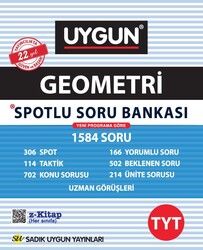 Sadık Uygun Yayınları - Sadık Uygun TYT Spotlu Geometri Soru Bankası