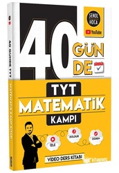 Şenol Hoca Yayınları - Şenol Hoca 40 Günde TYT Matematik Kampı