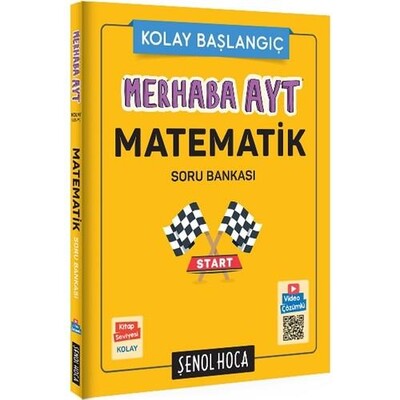 Şenol Hoca Merhaba AYT Matematik Soru Bankası