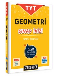 Şenol Hoca Yayınları - Şenol Hoca TYT Geometri Sınav İkizi Soru Bankası