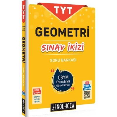 Şenol Hoca TYT Geometri Sınav İkizi Soru Bankası
