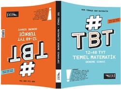 Seri Yayınları - Seri TBT 12x40 TYT Temel Matematik Türkçe Deneme Sınavı