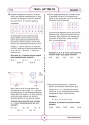 Sınav TYT Temel Matematik 10x40 Düzey Deneme Sınavı - Thumbnail