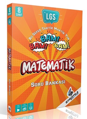 Strateji 8.Sınıf Bam Bam Matematik Soru Bankası