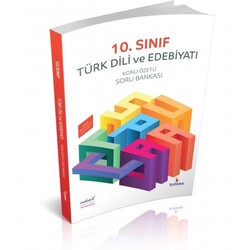 Supara Yayınları - Supara 10.Sınıf Türk Dili ve Edebiyatı Konu Özetli Soru Bankası