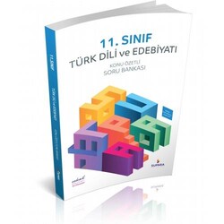 Supara Yayınları - Supara 11.Sınıf Türk Dili ve Edebiyatı Konu Özetli Soru Bankası