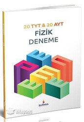 Supara Yayınları - Supara 20 TYT 20 AYT Fizik Denemesi