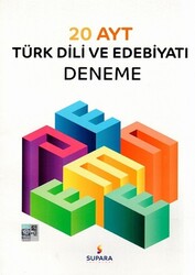 Supara Yayınları - Supara AYT Türk Dili ve Edebiyatı 20 li Deneme Sınavı