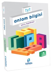 Supara Yayınları - Supara TYT Anlam Bilgisi Soru Bankası