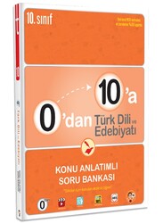 Tonguç Akademi Yayınları - Tonguç Akademi 0 dan 10 a Türk Dili ve Edebiyatı Konu Anlatımlı Soru Bankası