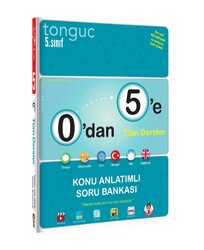 Tonguç Akademi Yayınları - Tonguç Akademi 0 dan 5 e Konu Anlatımlı Soru Bankası