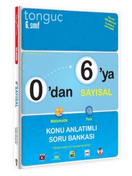 Tonguç Akademi Yayınları - Tonguç Akademi 0 dan 6 ya Sayısal Konu Anlatımlı Soru Bankası
