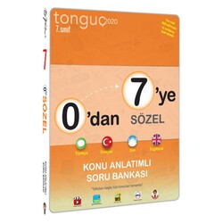 Tonguç Akademi Yayınları - Tonguç Akademi 0 dan 7 ye Sözel Konu Anlatımlı Soru Bankası