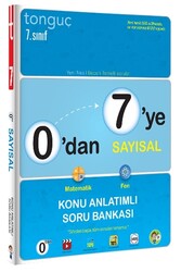 Tonguç Akademi Yayınları - Tonguç Akademi 0 dan 7 ye Sayısal Konu Anlatımlı Soru Bankası