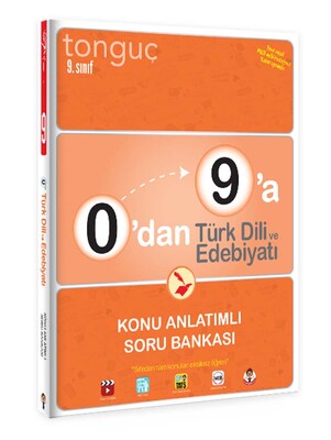 Tonguç Akademi 0 dan 9 a Türk Dili ve Edebiyatı Konu Anlatımlı Soru Bankası