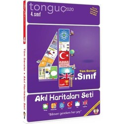 Tonguç Akademi Yayınları - Tonguç Akademi 4.Sınıf Akıl Haritaları Seti
