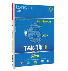 Tonguç Akademi Yayınları - Tonguç Akademi 6.Sınıf Taktikli Sayısal Soru Bankası