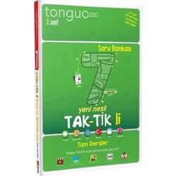 Tonguç Akademi Yayınları - Tonguç Akademi 7.Sınıf Tak-Tikli Soru Bankası Tüm Dersler