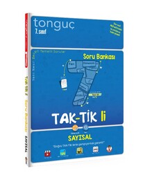Tonguç Akademi Yayınları - Tonguç Akademi 7.Sınıf Taktikli Sayısal Soru Bankası