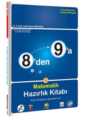 Tonguç Akademi 8 den 9 a Matematik Hazırlık Kitabı