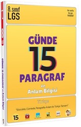 Tonguç Akademi Yayınları - Tonguç Akademi 8. Sınıf LGS Günde 15 Paragraf ve Anlam Bilgisi