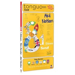 Tonguç Akademi Yayınları - Tonguç Akademi 8.Sınıf 1.Dönem Akıl Notları