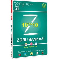 Tonguç Akademi Yayınları - Tonguç Akademi 8.Sınıf LGS 10 da 10 Zoru Bankası