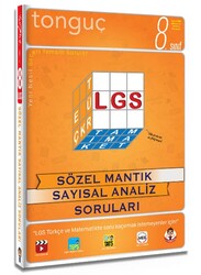Tonguç Akademi Yayınları - Tonguç Akademi 8.Sınıf LGS Sözel Mantık Sayısal Analiz Soruları