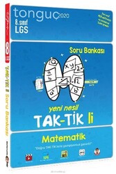 Tonguç Akademi Yayınları - Tonguç Akademi 8.Sınıf Matematik Tak-Tikli Soru Bankası