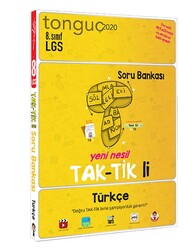 Tonguç Akademi Yayınları - Tonguç Akademi 8.Sınıf Türkçe Taktikli Soru Bankası