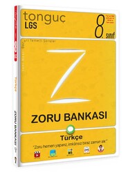 Tonguç Akademi Yayınları - Tonguç Akademi 8.Sınıf Türkçe Zoru Bankası